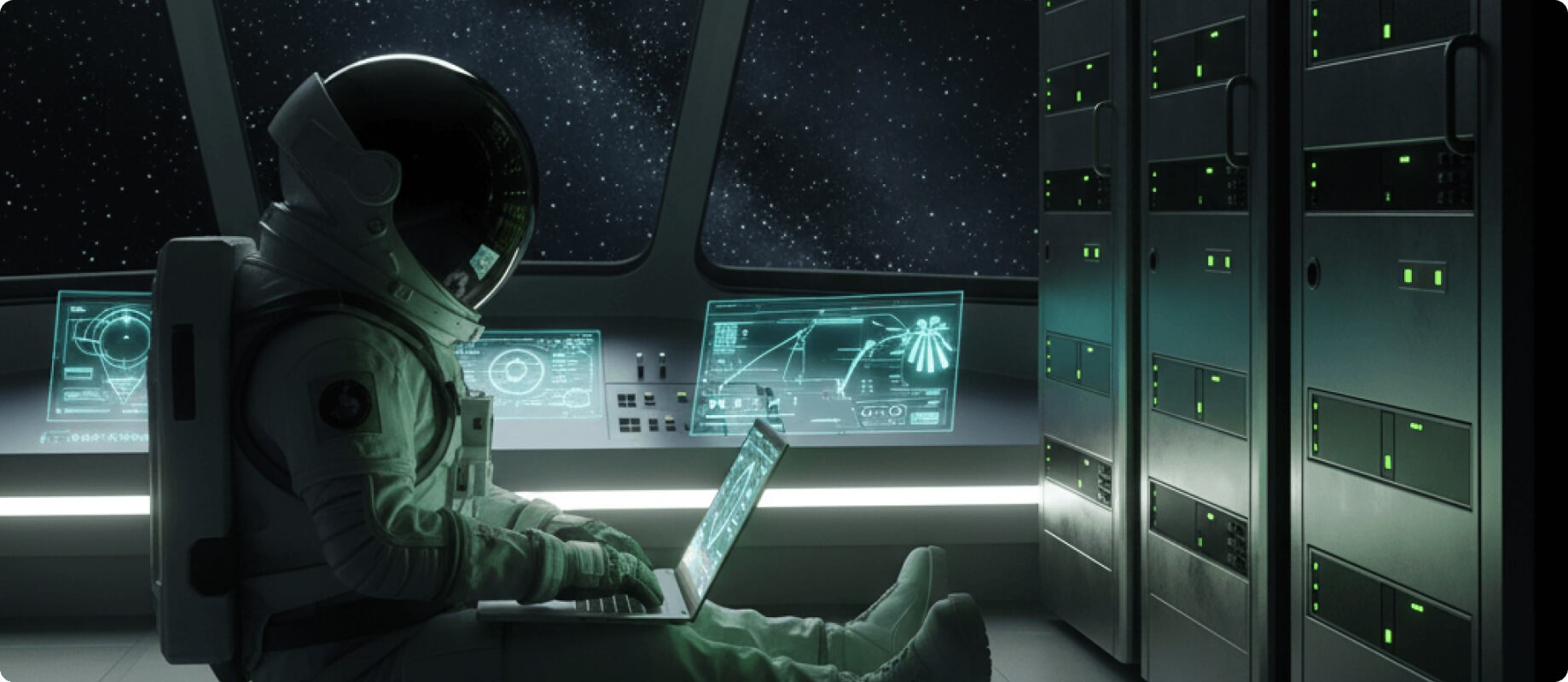 Dedicated servers in data center